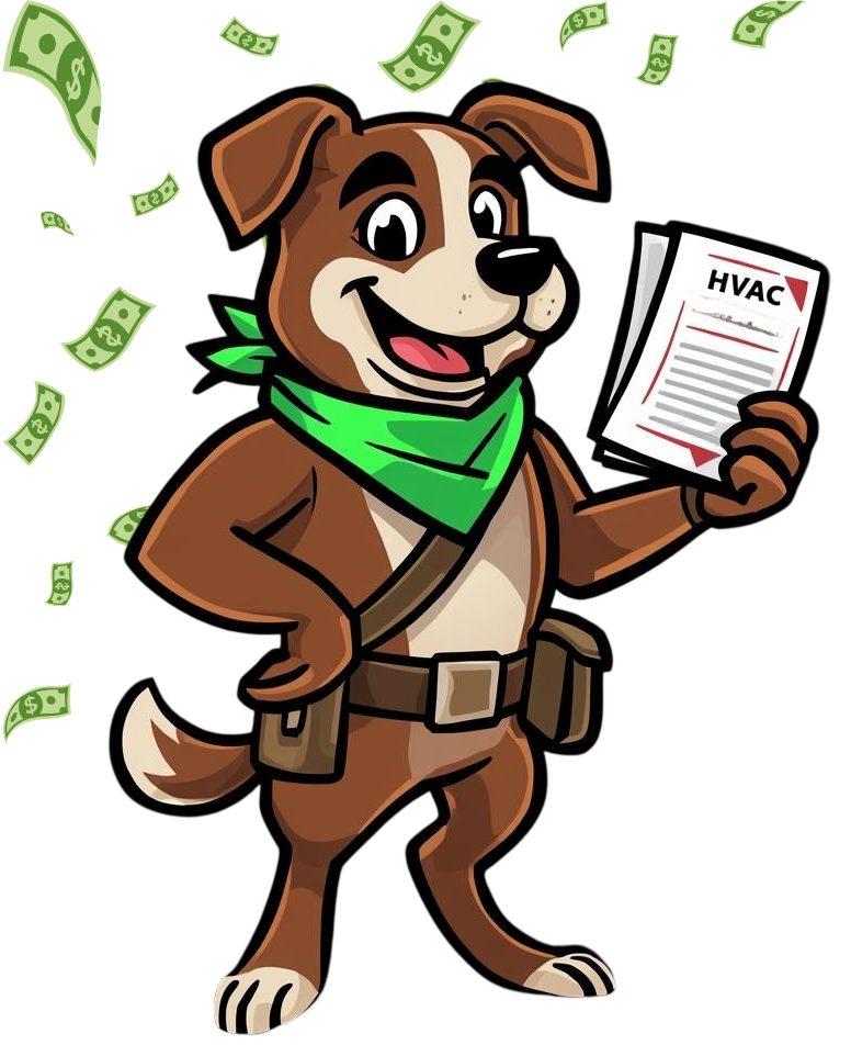 Scout the Rebate Mascot Dog